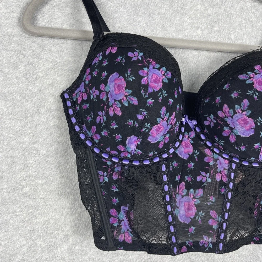 Victorias Secret Dream Angels Demi Bra Corset Bustier Womens S DD Y2K